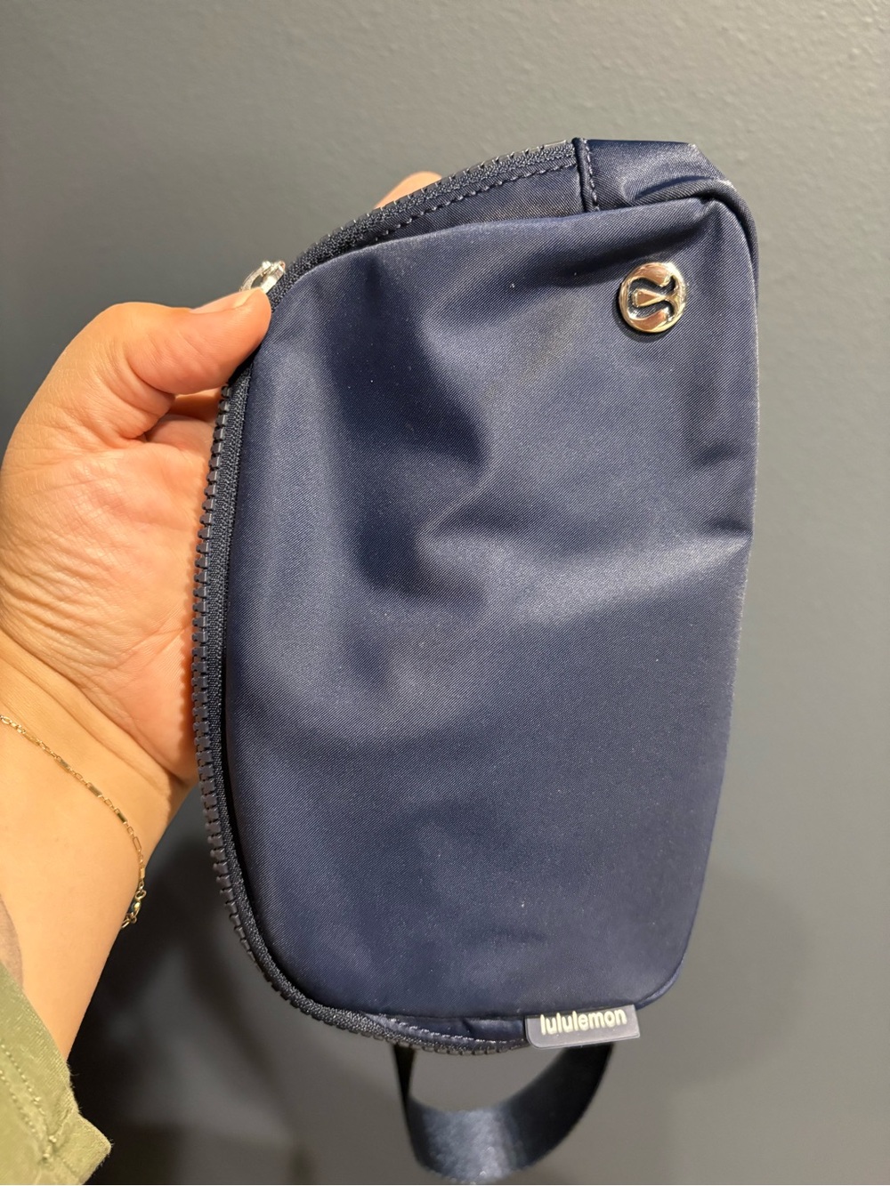 Lululemon Navy Crossbody Belt Bag Shoulder Bag